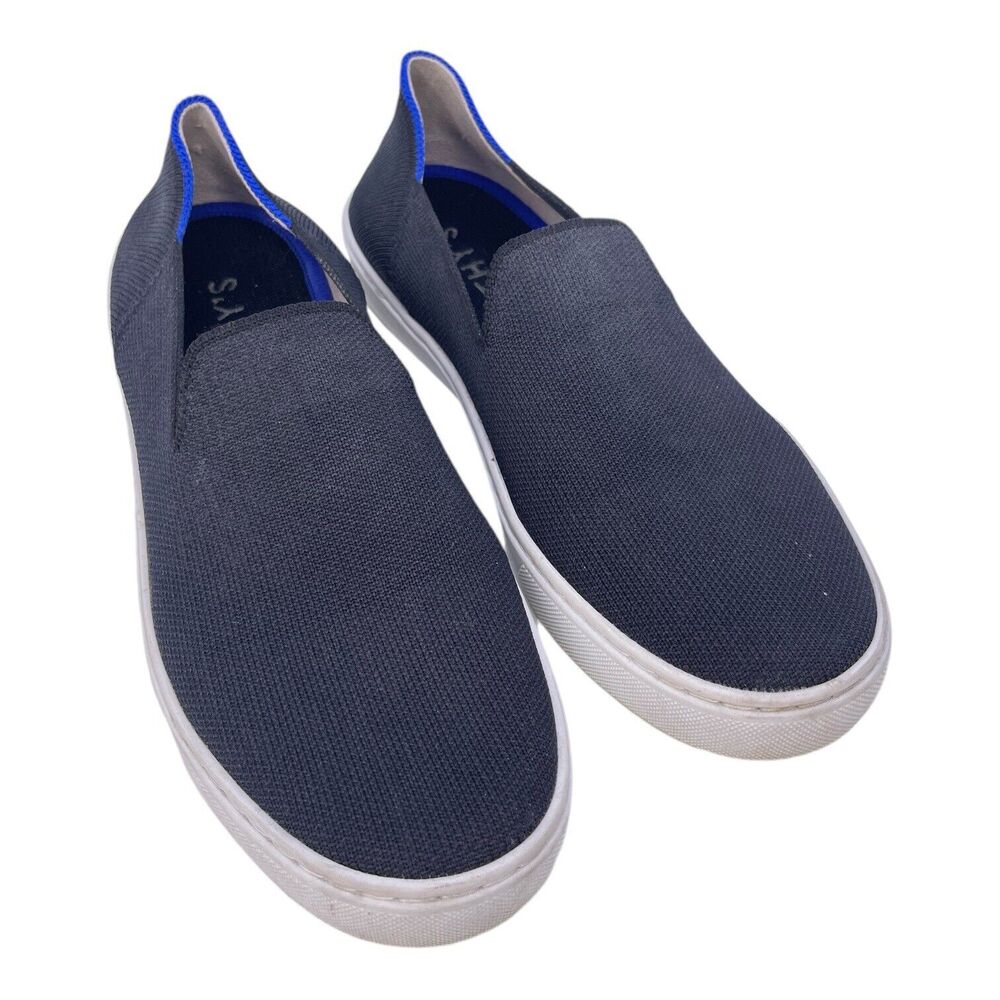 Rothys The Original Slip On Blue Women's Size 6.5 US Flats Sneaker Comfort Shoes